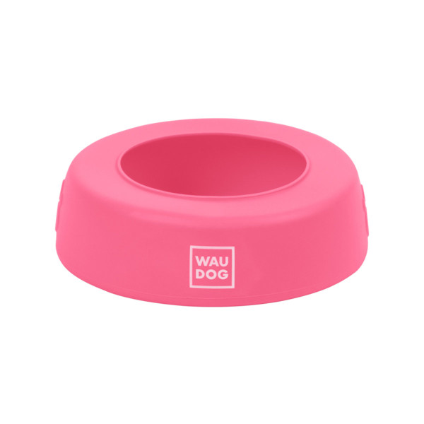 Миска-непроливайка WAUDOG Silicone, 750 мл рожевий