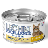 Вологий корм для котів Monge LCE Cat Sterilised курка з печінкою, 85 г