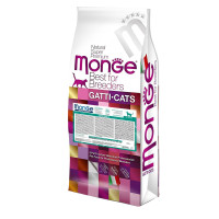 Сухий корм для котів Monge Cat Hairball, 10 кг