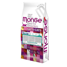 Сухий корм для котів Monge Cat Hairball, 10 кг