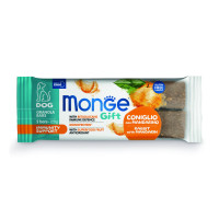 Ласощі для собак Monge Gift Dog Immunity Support кролик з мандарином, 120 г