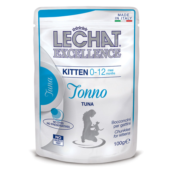 Вологий корм для котів Monge LCE Cat Kitten тунець, 100 г