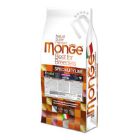 Сухой корм для собак Monge Dog Bwild Low Grain мясо гуся, 15 кг