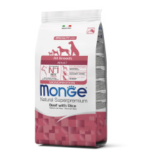 Сухий корм для собак Monge Dog All breeds Adult яловичина з рисом, 2.5 кг
