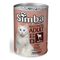 Влажный корм для кошек Simba Cat Wet ягненок, 415 г