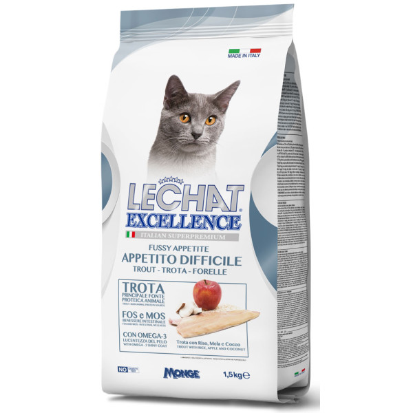 Monge LCE Cat Fussy appetite форель