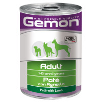 Влажный корм для собак Gemon Dog Wet Adult с ягненком, 400 г
