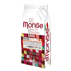 Сухий корм для собак Monge Dog Bwild Grain Free Mini качка, 15 кг