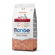 Сухий корм для собак Monge Dog Mini Adult лосось з рисом, 7.5 кг