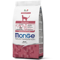 Сухой корм для кошек Monge Cat Sterilised с говядиной, 1.5 кг