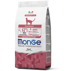 Сухий корм для котів Monge Cat Sterilised з яловичиною, 1.5 кг