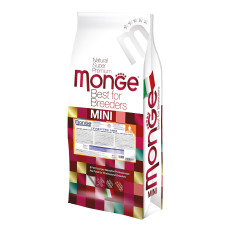 Сухий корм для собак Monge Dog Bwild Grain Free Mini анчоус, 15 кг
