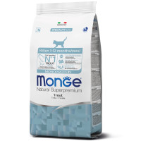 Сухий корм для кошенят Monge Cat Monoprotein Kitten з фореллю, 400 г