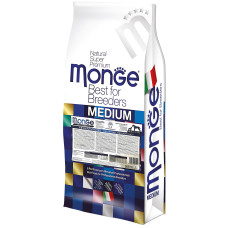 Сухий корм для собак від 10 до 80 кг Monge Dog Medium Starter, 15 кг