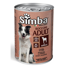 Вологий корм для собак Simba Dog Wet ягня, 415 г