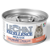 Вологий корм для котів Monge LCE Cat Adult лосось з куркою, 85 г