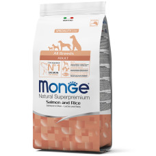 Сухий корм для собак Monge Dog All breeds Adult лосось з рисом, 2.5 кг