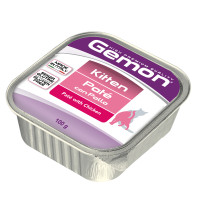 Вологий корм для кошенят Gemon Cat Wet Kitten з куркою, 100 г