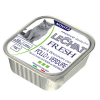 Вологий корм для котів Monge LCE Cat Fresh курка з овочами, 100 г