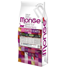 Сухий корм для котів Monge Cat Bwild Grain Free буйвол (для котів великих порід з 2-х місяців), 10 кг