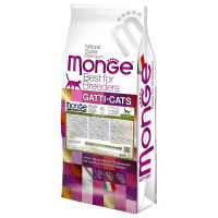 Сухий корм для котів Monge Cat Sensitive, 10 кг