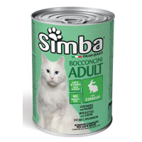 Влажный корм для кошек Simba Cat Wet кролик, 415 г