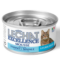Вологий корм для котів Monge LCE Cat Sterilised тунець зі свининою, 85 г
