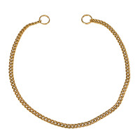 Ring5 Jewerly Link Ring5 ЮВЕЛІРНА ЛАНКА нашийник-ланцюжок для собак, золото , 25 см см., Золотий см.