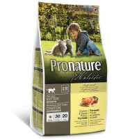 Pronature Holistic Kitten Chicken&Sweet Potato ПРОНАТЮР ХОЛІСТИК КУРКА З БАТАТОМ сухий холістик корм для кошенят , 2.72 кг., Пакунок см.