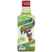 SynergyLabs Dental Fresh Cat СІНЕРДЖІ ЛАБС СВІЖІСТЬ ЗУБІВ рідина від зубного нальоту і запаху з пащі котів , 0.237 л.