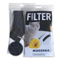 Moderna Universal Filter МОДЕРНА ФІЛЬТР закритих туалетів для котів, 15.5х16см , 15,5х16 см см.