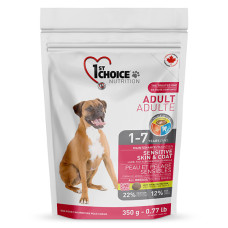 1st Choice Adult Sensitive Lamb&Fish ФЕСТ ЧОЙС ДОРОСЛИЙ ЯГНЯ РИБА сухий суперпреміум корм для собак , 0.35 кг., Пакунок см.