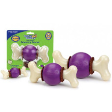 PetSafe Busy Buddy Bouncy Bone ПЕТСЕЙФ БІЗІ БАДДІ БОУНСІ БОУН жувальна іграшка з ласощами для собак , M, для собак 5-14 кг см.
