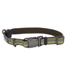 Coastal K9 Explorer Collar КОСТАЛ К9 ЕКСПЛОРЕР світловідбивний нашийник для собак, 1.6х20-30см , Папороть см., 1,6 х 20-30 см см.