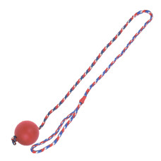 Flamingo Ball With Rope ФЛАМІНГО гумовий м’яч на мотузці іграшка для собак , 7 см см.