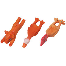 Flamingo Animals ФЛАМІНГО ПОРОСЯ, КУРЧА, КАЧЕНЯ латексна іграшка для собак , 13х4х4 см см.