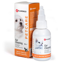 Flamingo Petcare Ear Cleaner ФЛАМИНГО капли для чистки ушей для собак и кошек, 0.05 л.