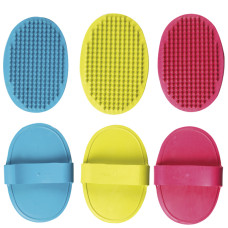Flamingo Brush Oval ФЛАМІНГО БРАШ ОВАЛ гумова масажна щітка для собак , 9х3х13,5 см см.