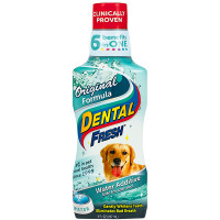 SynergyLabs Dental Fresh СИНЕРДЖІ ЛАБС СВІЖІСТЬ ЗУБІВ рідина від зубного нальоту і запаху з пащі собак і котів , 0.237 л.