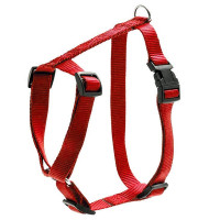 Flamingo Art Sportiv Harness ФЛАМИНГО АРТ СПОРТОВ шлейка для собак, нейлон, 2,5Х65-100 см см., красный см.