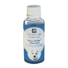 Veterinary Formula Snow White Shampoo ВЕТЕРИНАРНА ФОРМУЛА БІЛОСНІЖНО БІЛИЙ шампунь для собак і котів зі світлою шерстю , 0.045 л.