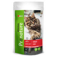 Pronature Original Adult Chiсken Lamb ПРОНАТЮР ОРИДЖИНАЛ ЯГНЯЯ КУРКА сухой корм для кошек 0.34 кг.