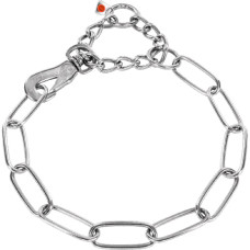 Sprenger Long Link широка ланка нашийник для собак, 4мм , 4 мм, 65 см. см., Неіржавна сталь см.