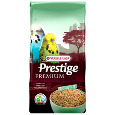 Versele-Laga Prestige Premium Вudgies ВЕРСЕЛЕ-ЛАГА ПРЕСТИЖ ПРЕМІУМ ПАПУЖКА повнораціонний корм для хвилястих папуг , 20 кг., см.