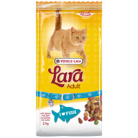 Lara Adult with Salmon ЛАРА ЛОСОСЬ сухий преміум корм для котів , 2 кг., Пакунок см.