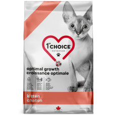 1st Choice Kitten Optimal Growth ФЕСТ ЧОЙС РИБА ДЛЯ КОТЯТ сухий суперпреміум корм для кошенят , 1.8 кг., Пакунок см.