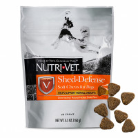 Nutri-Vet ЗАХИСТ ШЕРСТІ (Shed-Defense Soft Chews) жувальні табл. для собак , 0.15 кг., 60 табл. кг.