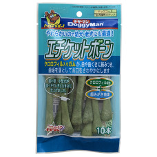 DoggyMan Green Dental Bone ДОГГІМЕН КІСТКА ДЛЯ ЧИЩЕННЯ ЗУБІВ жувальні ласощі для собак , 0.07 кг., 10 шт. в пакунку см.