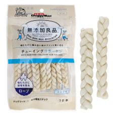 DoggyMan Collagen Gum Twist ДОГГІМЕН КОСИЧКА З КОЛАГЕНОМ жувальні ласощі для собак , 0.09 кг., 10 шт. в пакунку см.