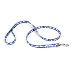 Coastal Pet Attire Styles КОСТАЛ СТАЙЛС повідець для собак, 2.5смХ1.2м , Клітинка з кісточкою см.